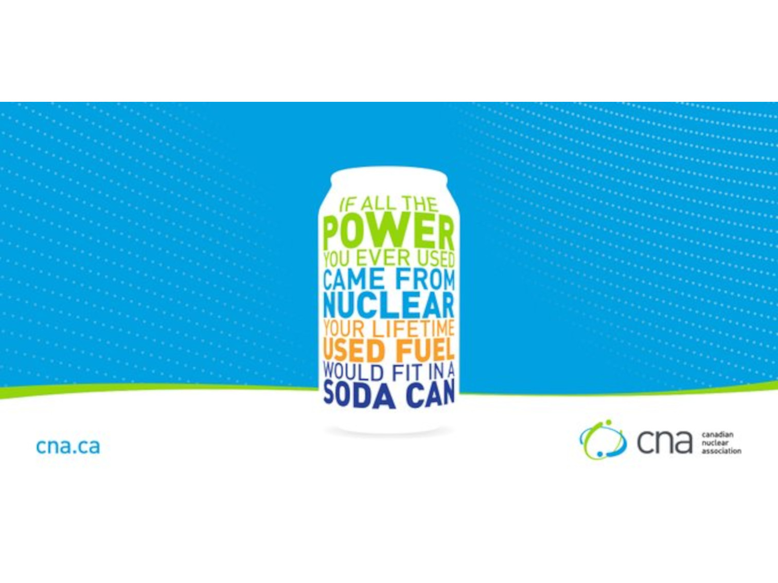 Het kernafval van een mensenleven past in een blikje frisdrank